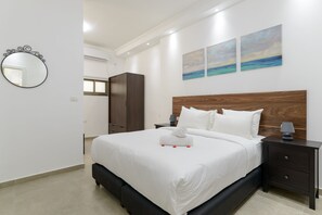 デラックス アパートメント 2 ベッドルーム キッチン | 部屋からの景観