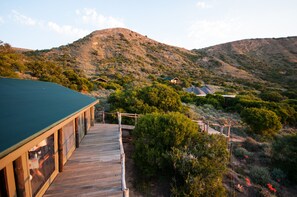 Barraca família (Family) | Camas Select Comfort, frigobar, cofres nos quartos
