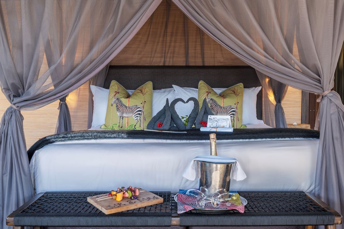 classic tent (safari) | 1 bedroom, select comfort beds, minibar, in-room safe