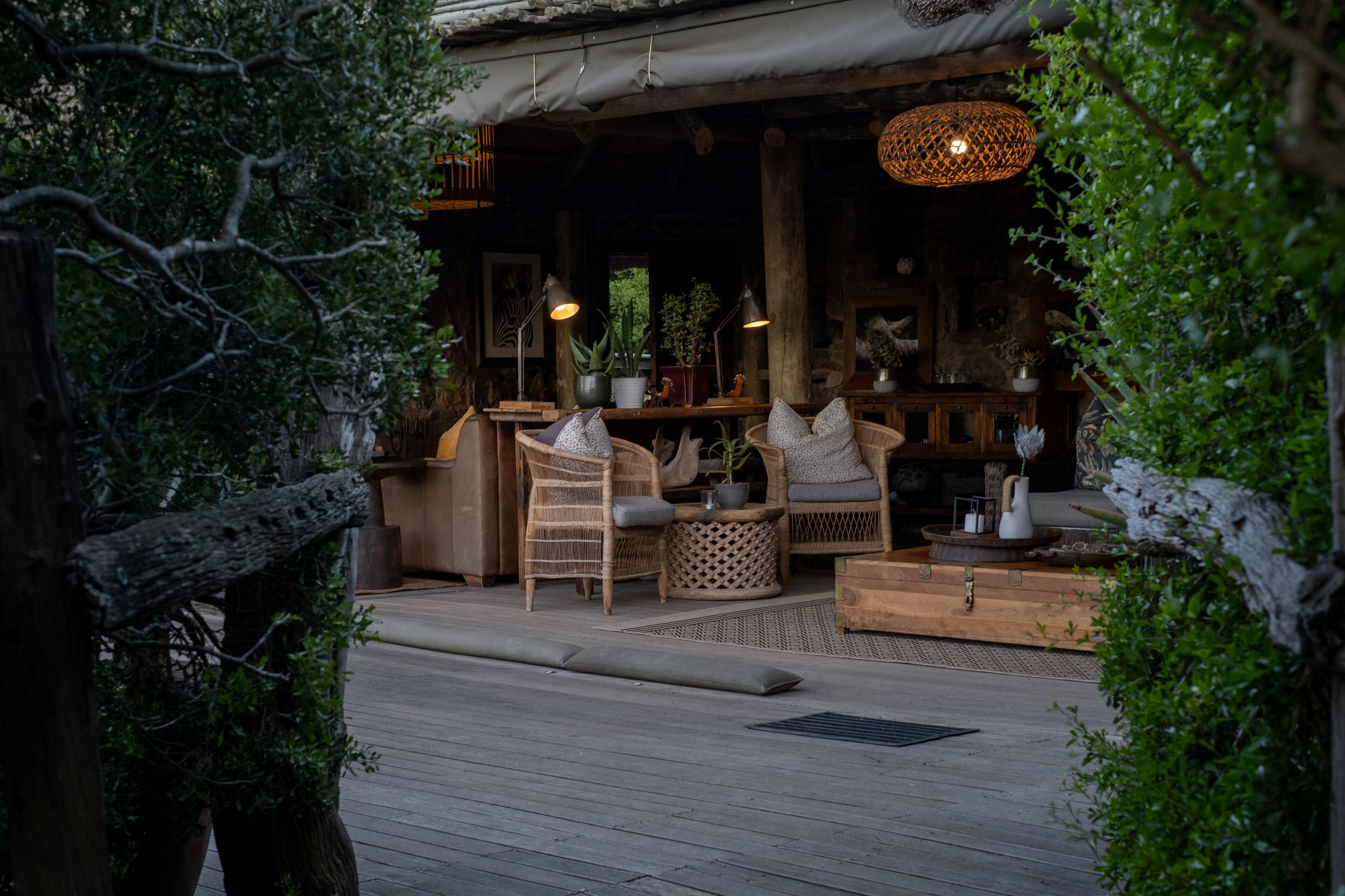 Fachada da propriedade