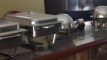 Daily cooked-to-order breakfast for a fee