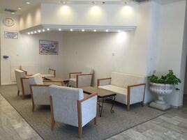 Sala de estar en el lobby