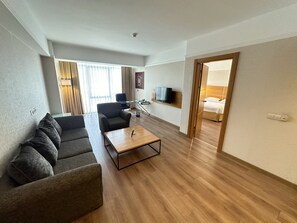 Executive-Suite, 1 King-Bett | Ausblick vom Zimmer