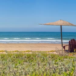 Private beach, sun loungers, beach umbrellas, beach towels