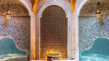 Sale per trattamenti di coppia, bagno turco, bagno turco/hammam