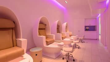 Salas para tratamentos a dois, tratamentos corporais