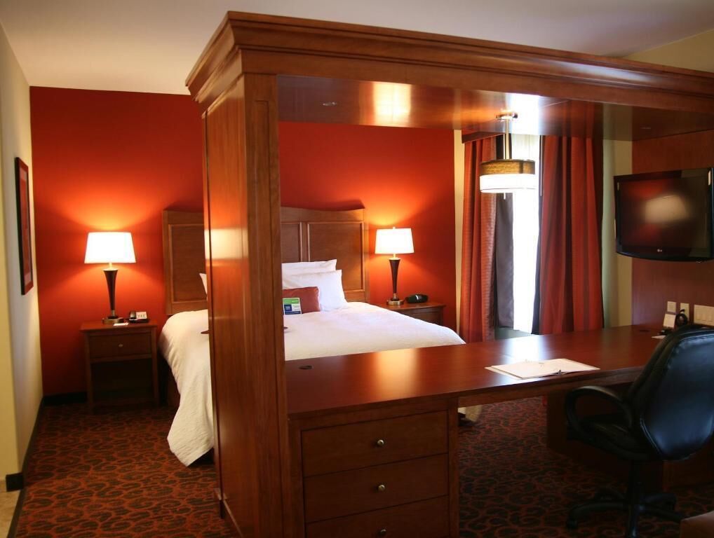 Pillowtop beds, blackout drapes, iron/ironing board