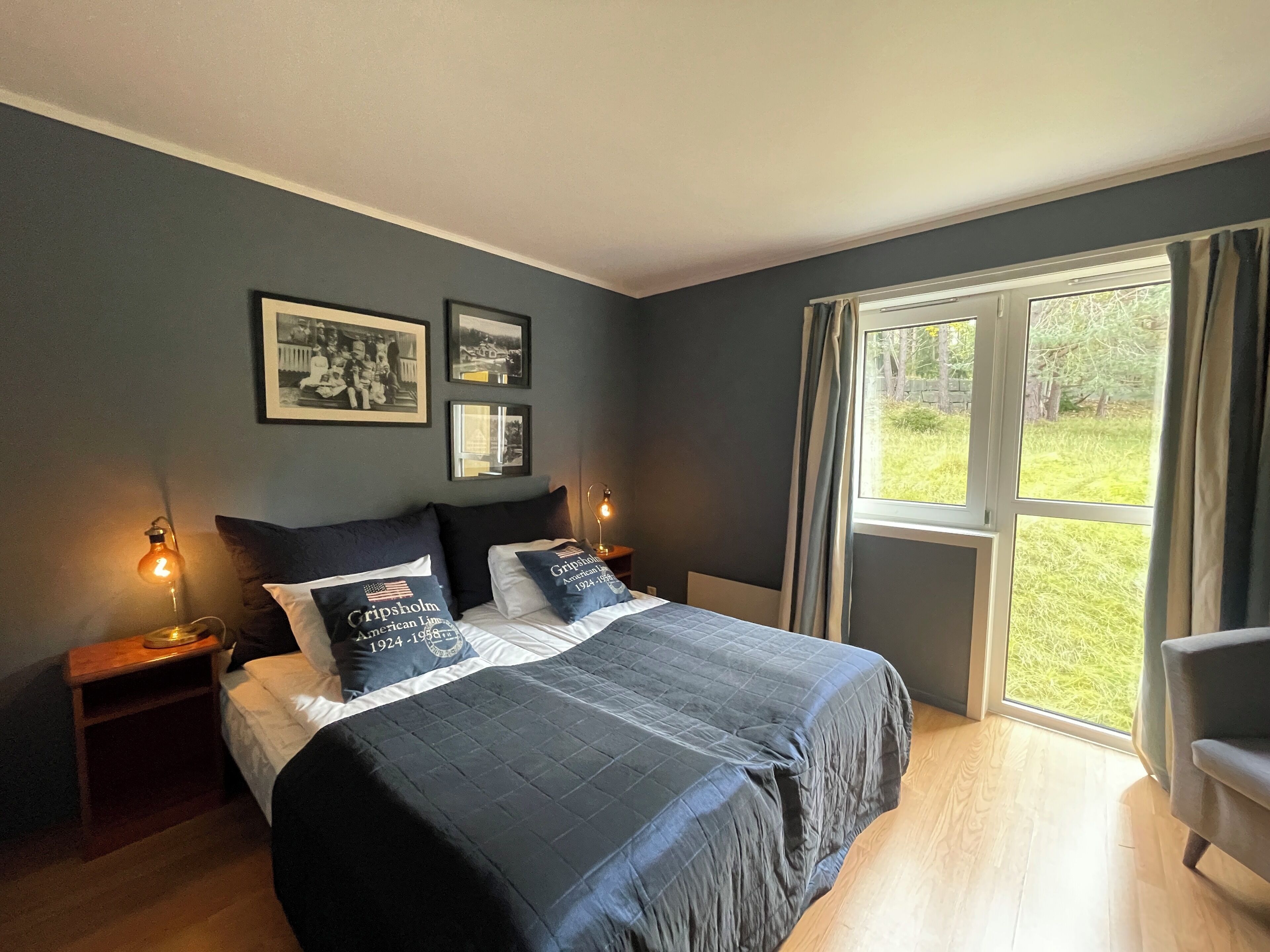 Economy Twin Rom med Skogsutsikt | Blackout drapes, soundproofing, free WiFi, bed sheets