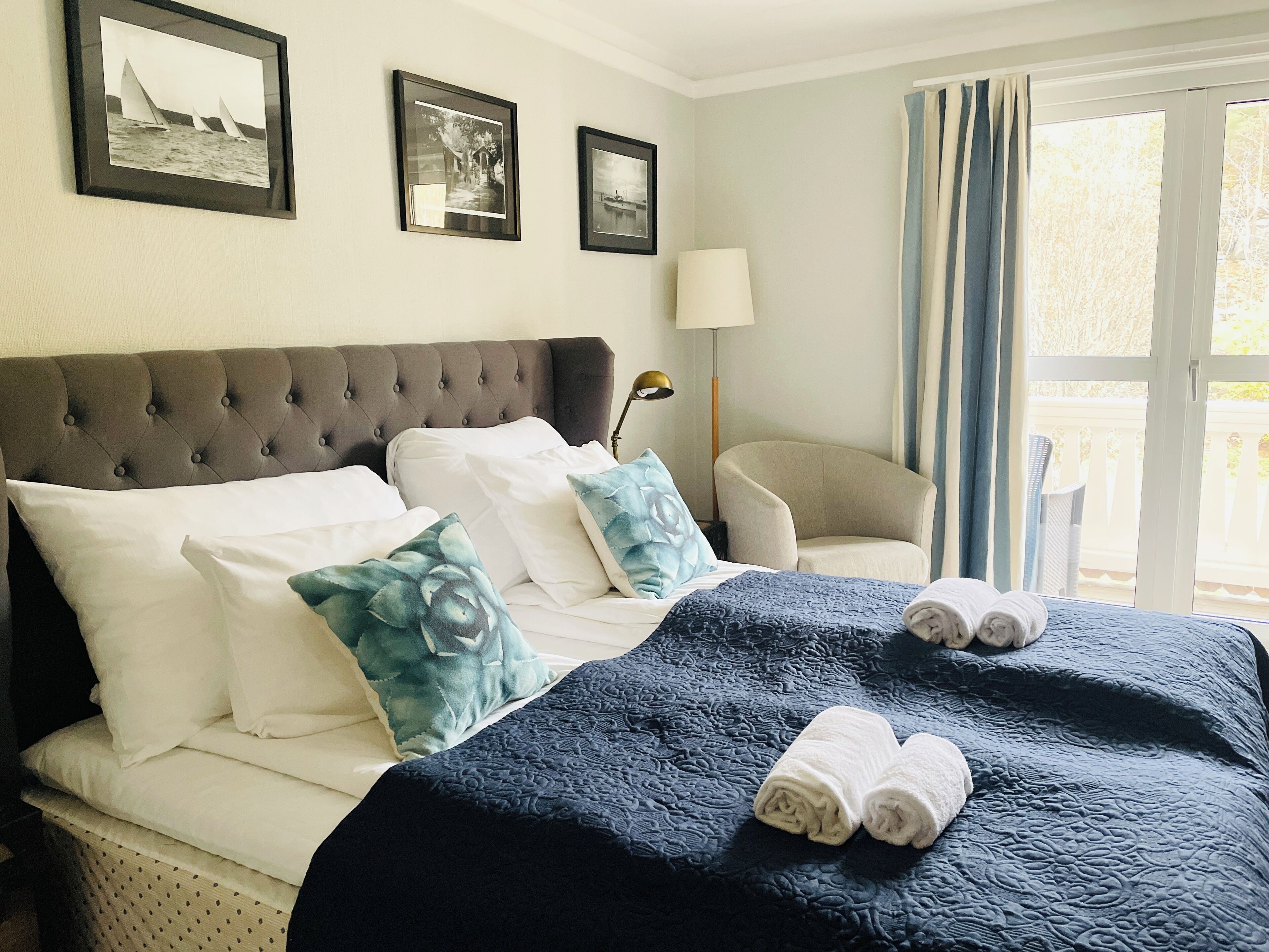 Superior Dobbeltrom med balkong | Blackout drapes, soundproofing, free WiFi, bed sheets