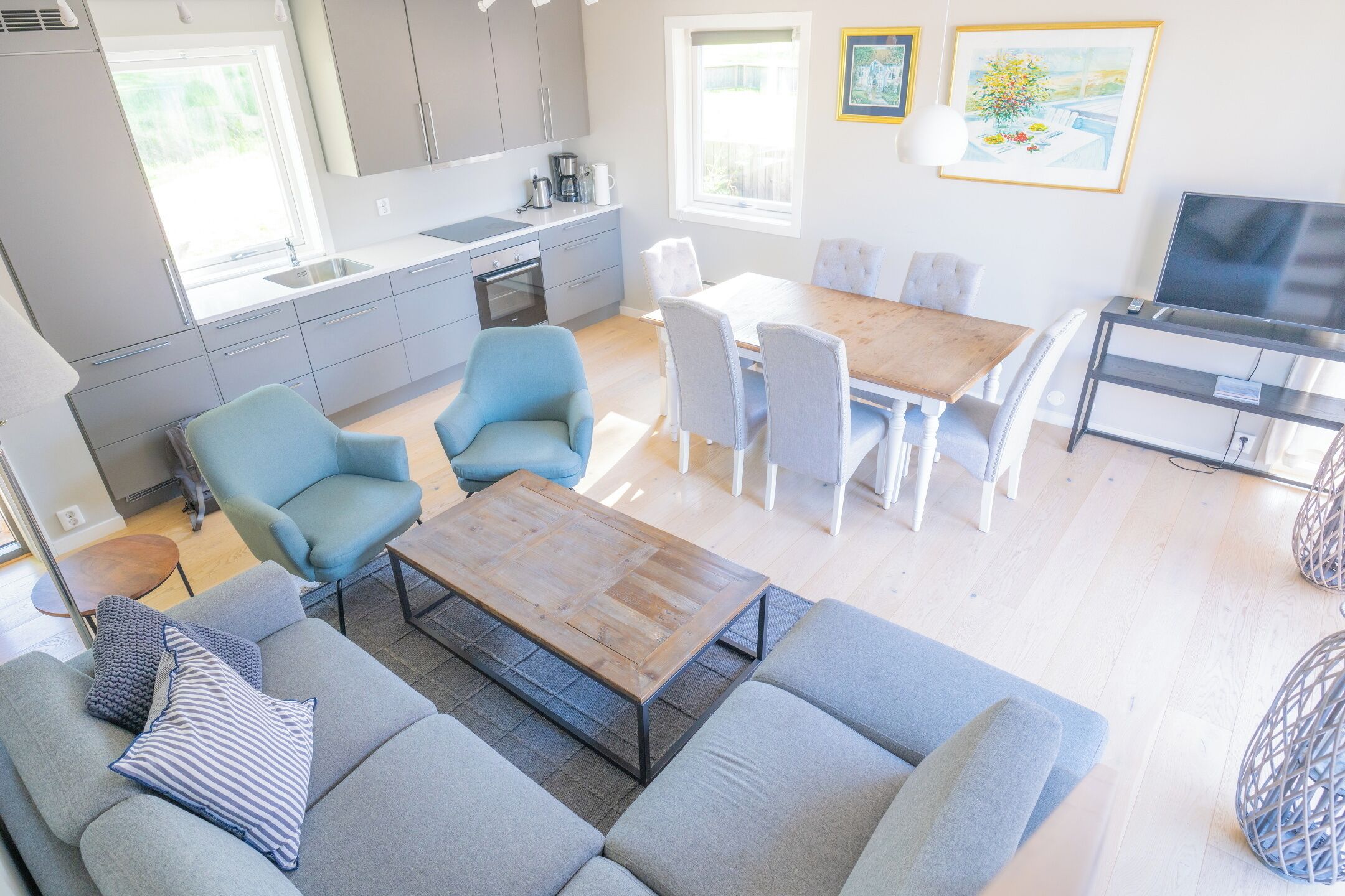 Sjøhytte 3 Soverom | Living area | TV