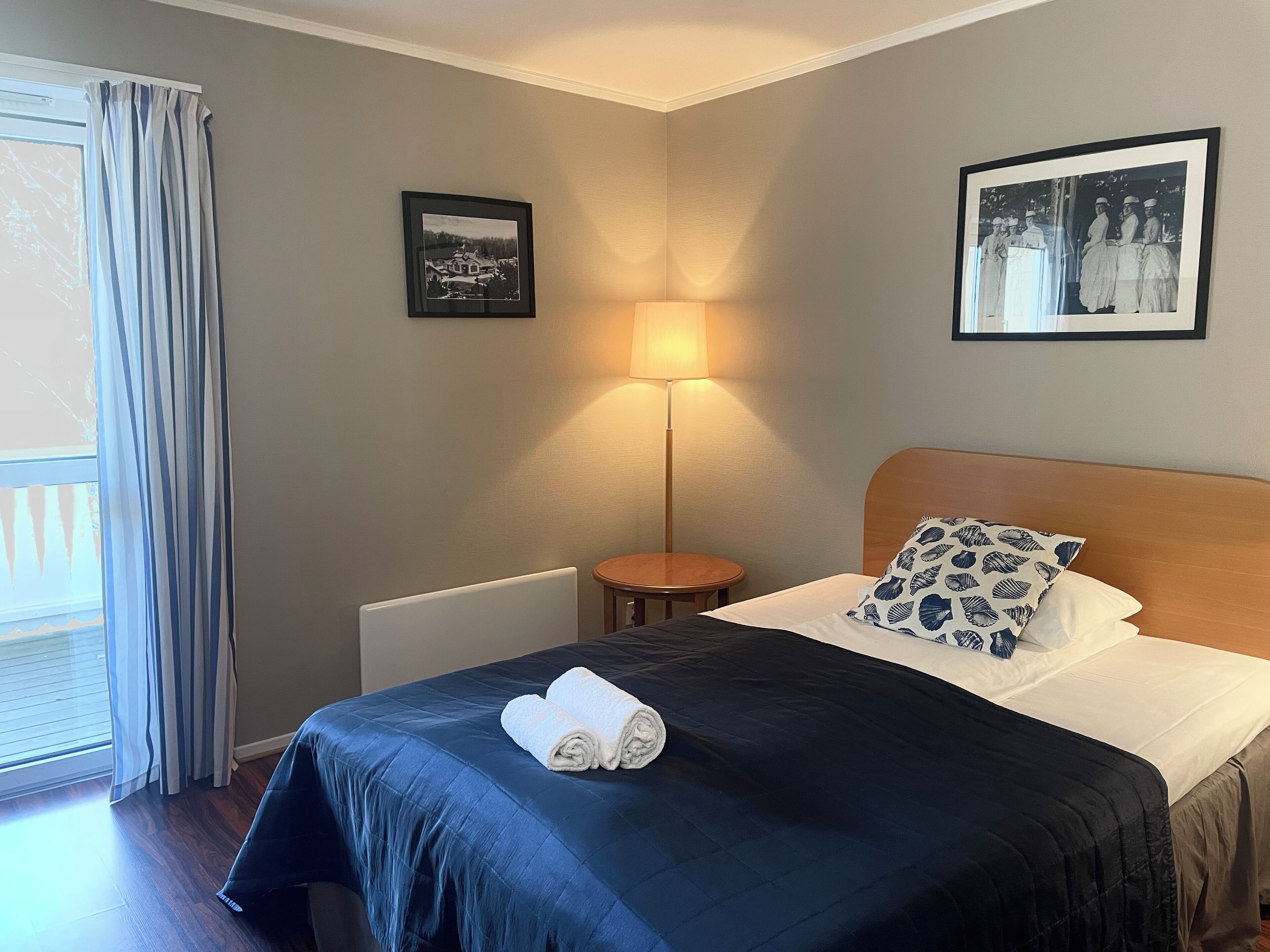 Enkeltrom med Balkong | Blackout drapes, soundproofing, free WiFi, bed sheets