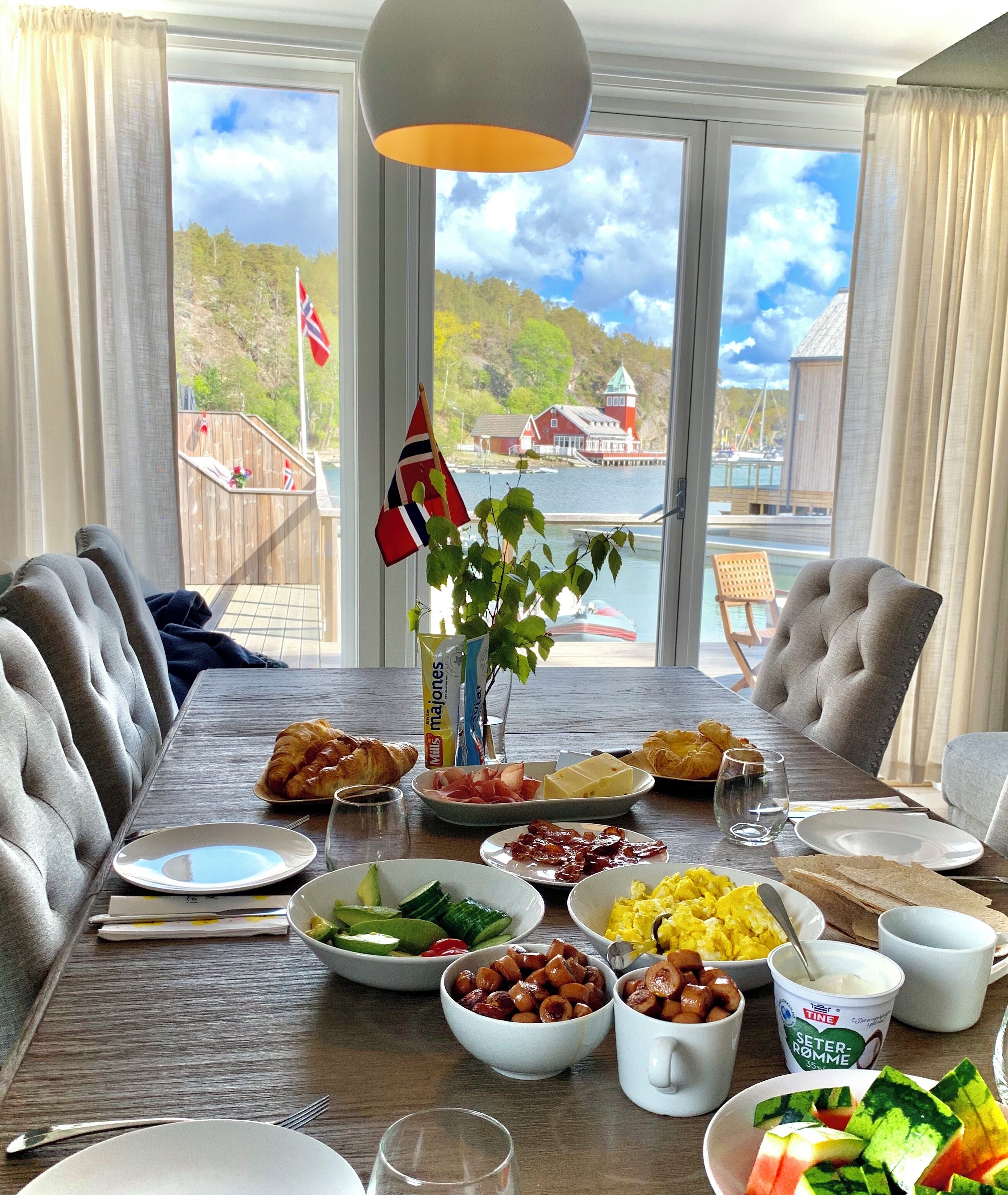 Sjøhytte 3 Soverom | Oppholdsområde | TV