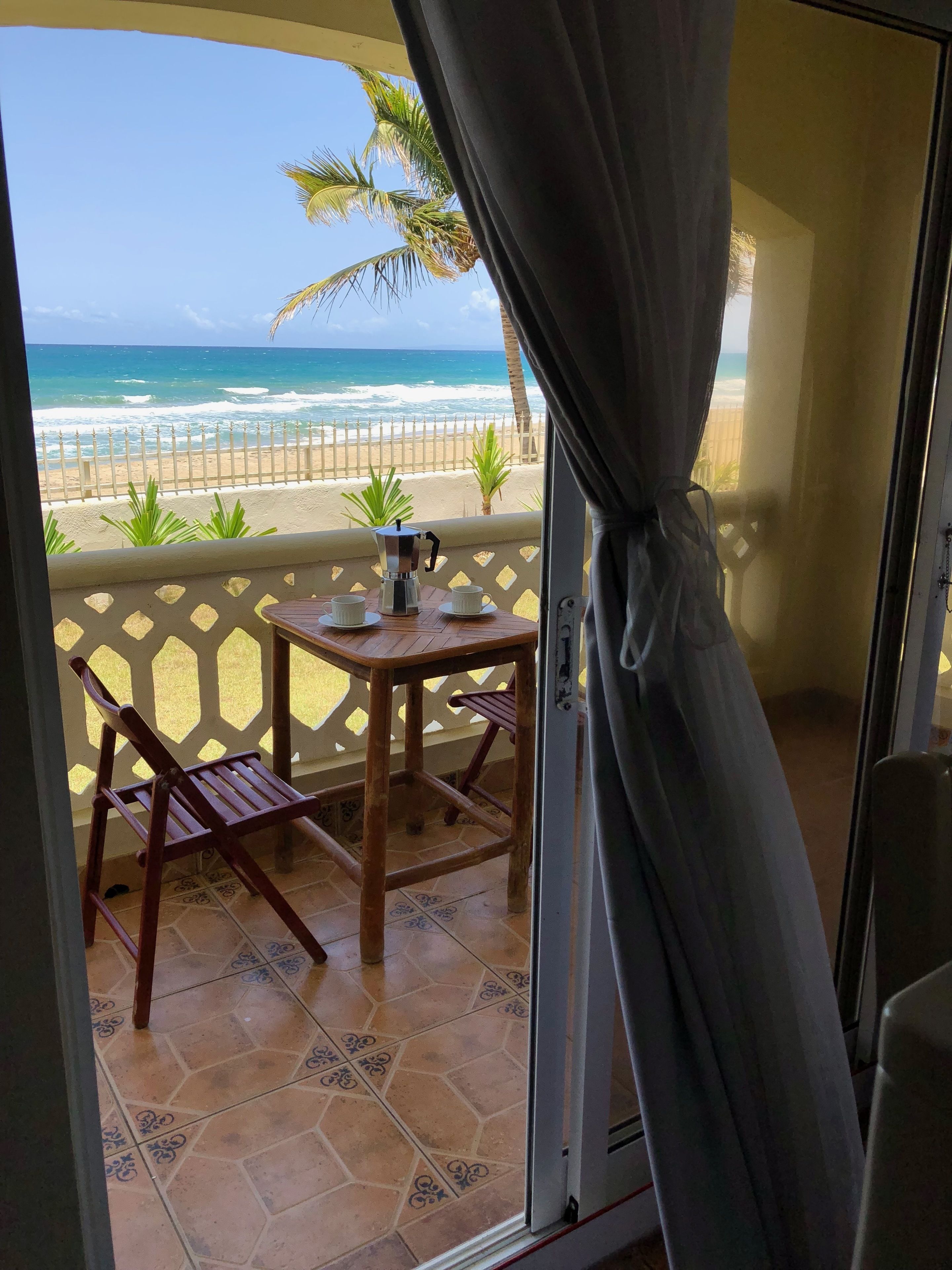Deluxe Suite, 1 King Bed, Ocean View, Oceanfront | Balcony