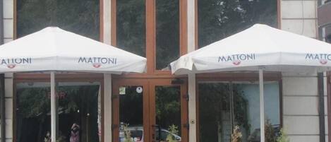 Entrée de l’hébergement