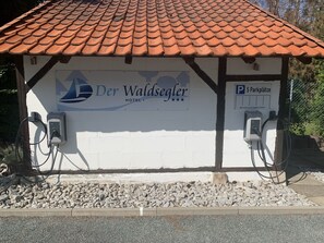 Electric vehicle-charging station