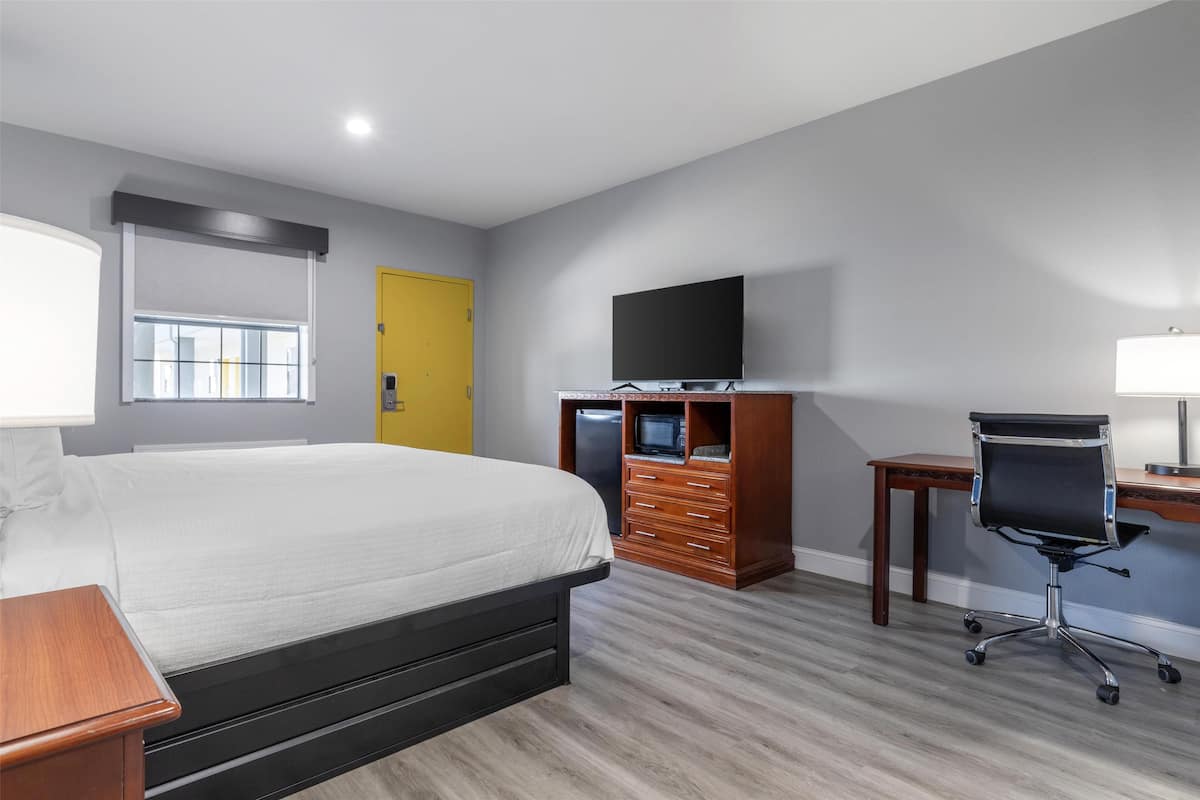 Standard Room, 1 King Bed, Accessible, Refrigerator & Microwave