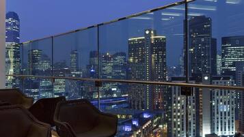 Vistas a la ciudad desde el alojamiento