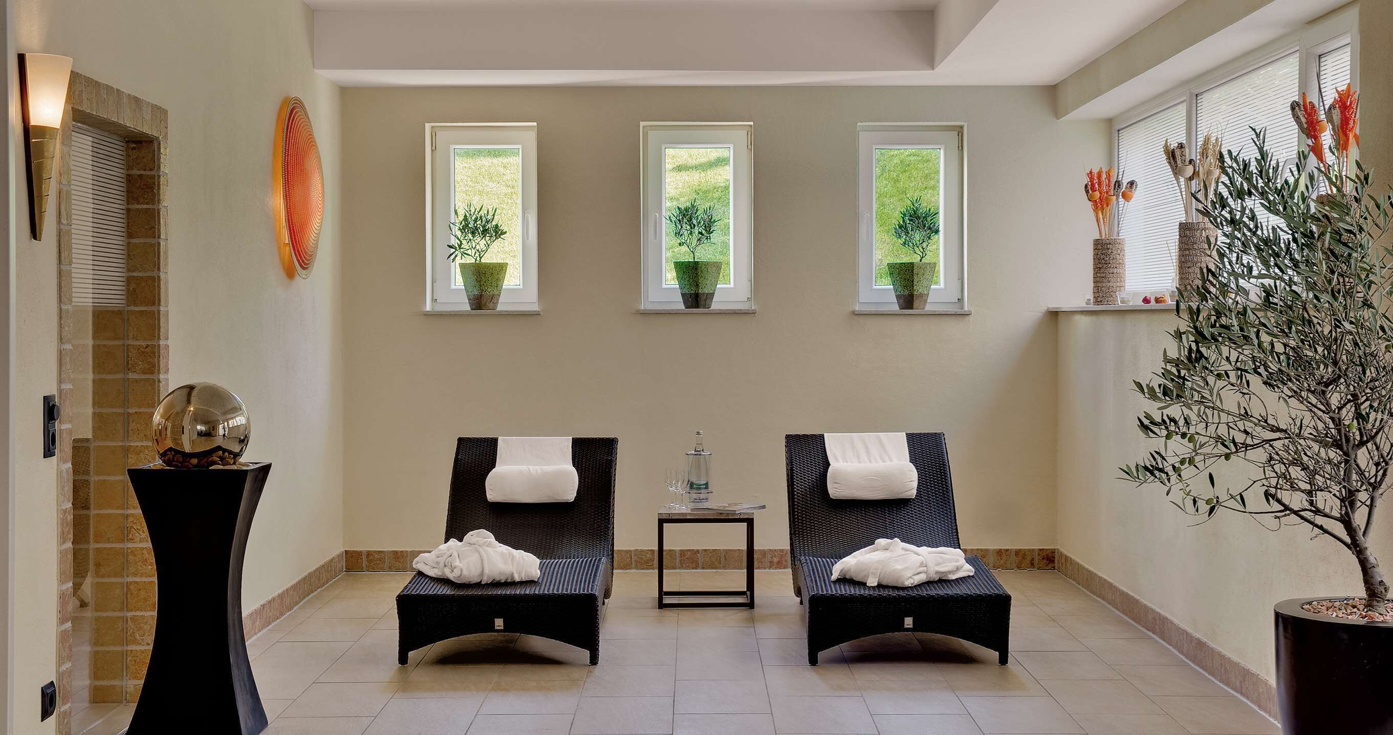 sauna, hydrotherapy, aromatherapy, hot stone massages