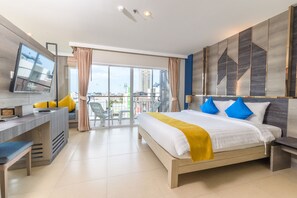 Chambre majestueuse (Deluxe) | Coffre-fort pour ordinateur portable, bureau