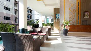 Lobby sitting area