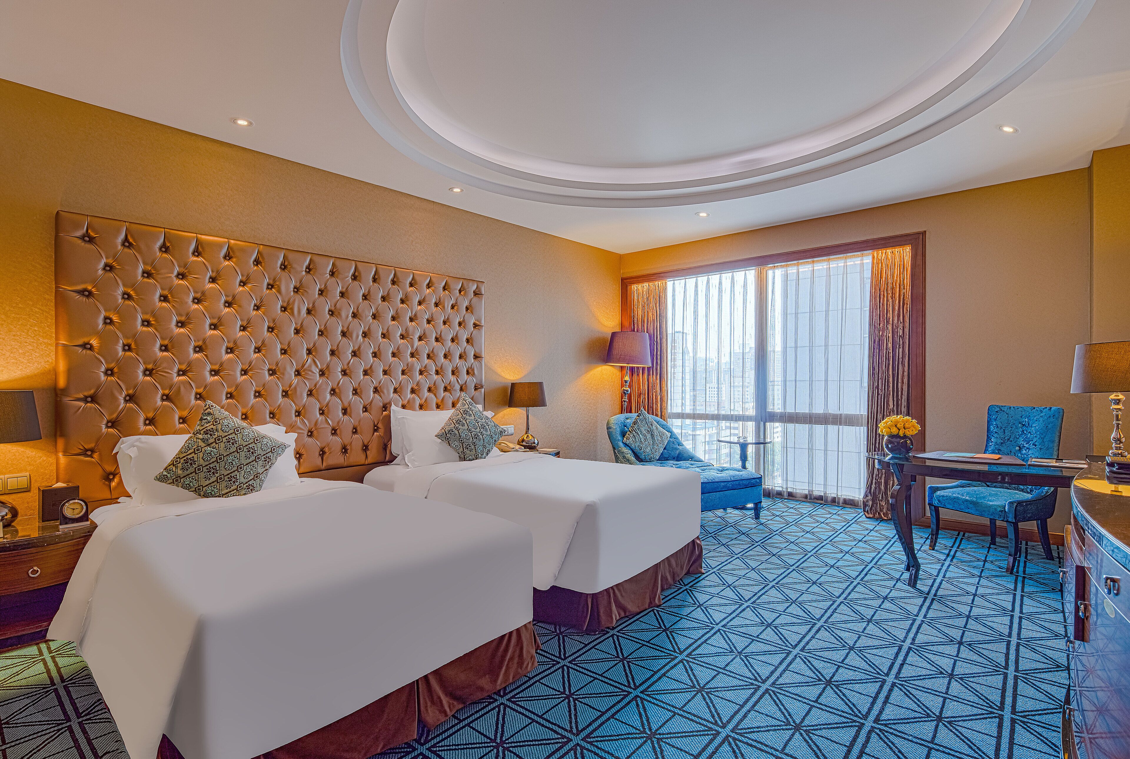 combined shower/bathtub, free toiletries, hair dryer, bathrobes