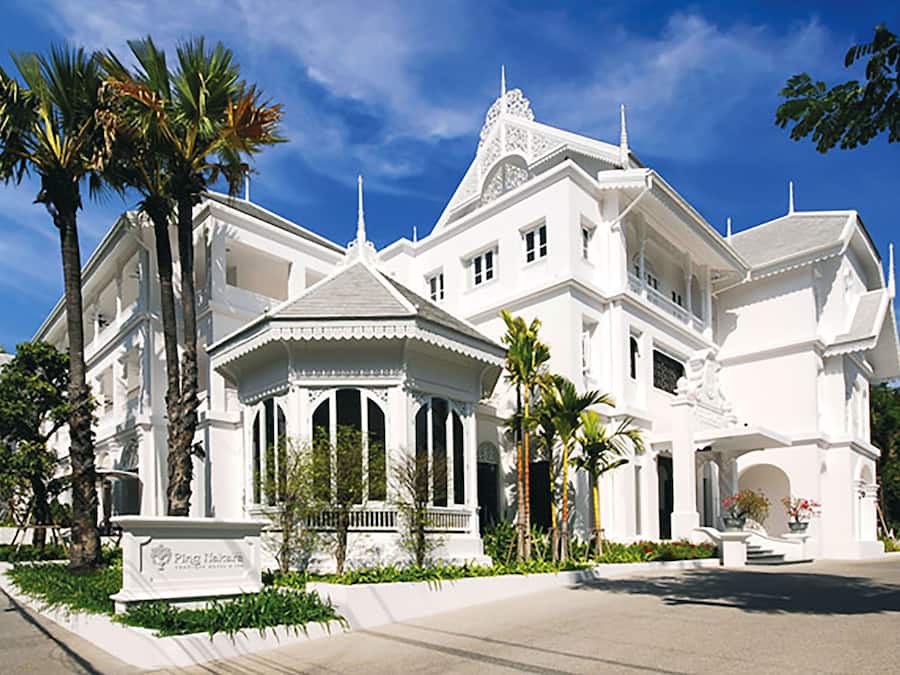 Fassade der Unterkunft