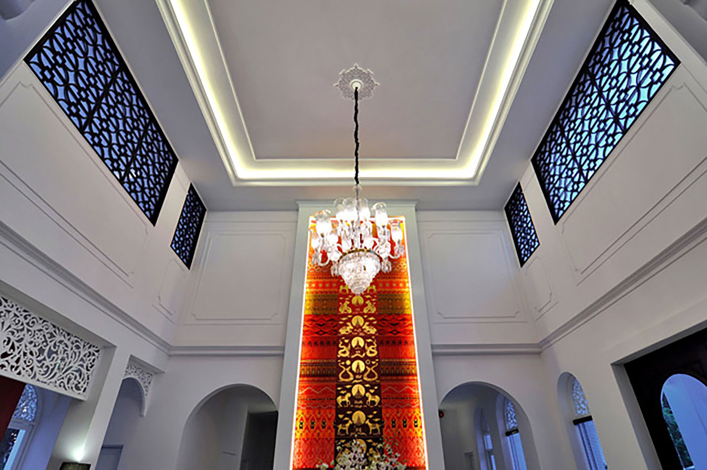 Interior entrance