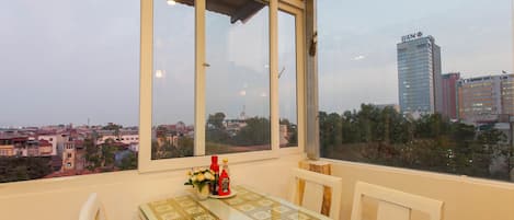 Frokostbuffé er inkludert