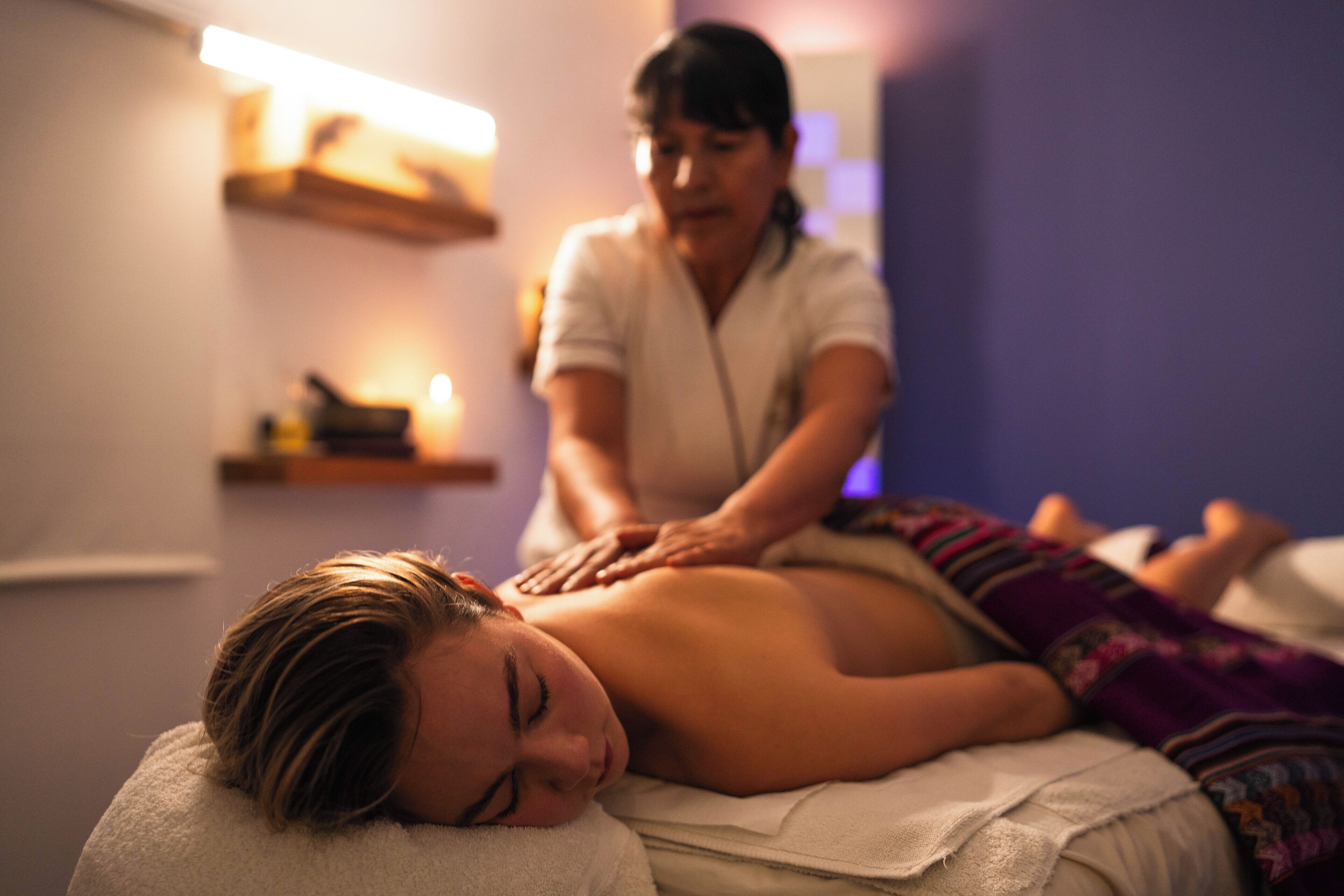 Steam room, body treatments, hydrotherapy, aromatherapy