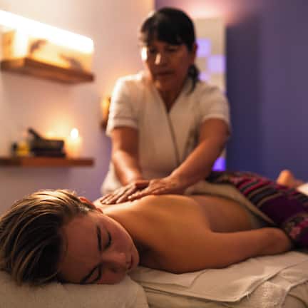 Steam room, body treatments, hydrotherapy, aromatherapy