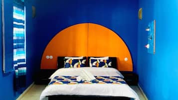 Chambre Design, 1 chambre | Décoration personnalisée, fer et planche à repasser, Wi-Fi gratuit