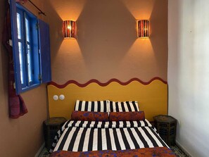 Double Room (Berbere) | Individually decorated, iron/ironing board, free WiFi, bed sheets - Riad Safi (Safi)