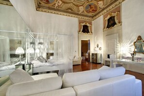 Luxury-Suite | Hochwertige Bettwaren, Pillowtop-Betten, Minibar, Zimmersafe