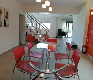 Villa, Private Pool (Irini) | Dining room - Salvia Villas (Rethymno)