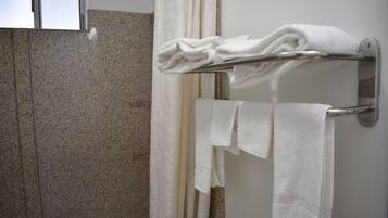 Shower, towels