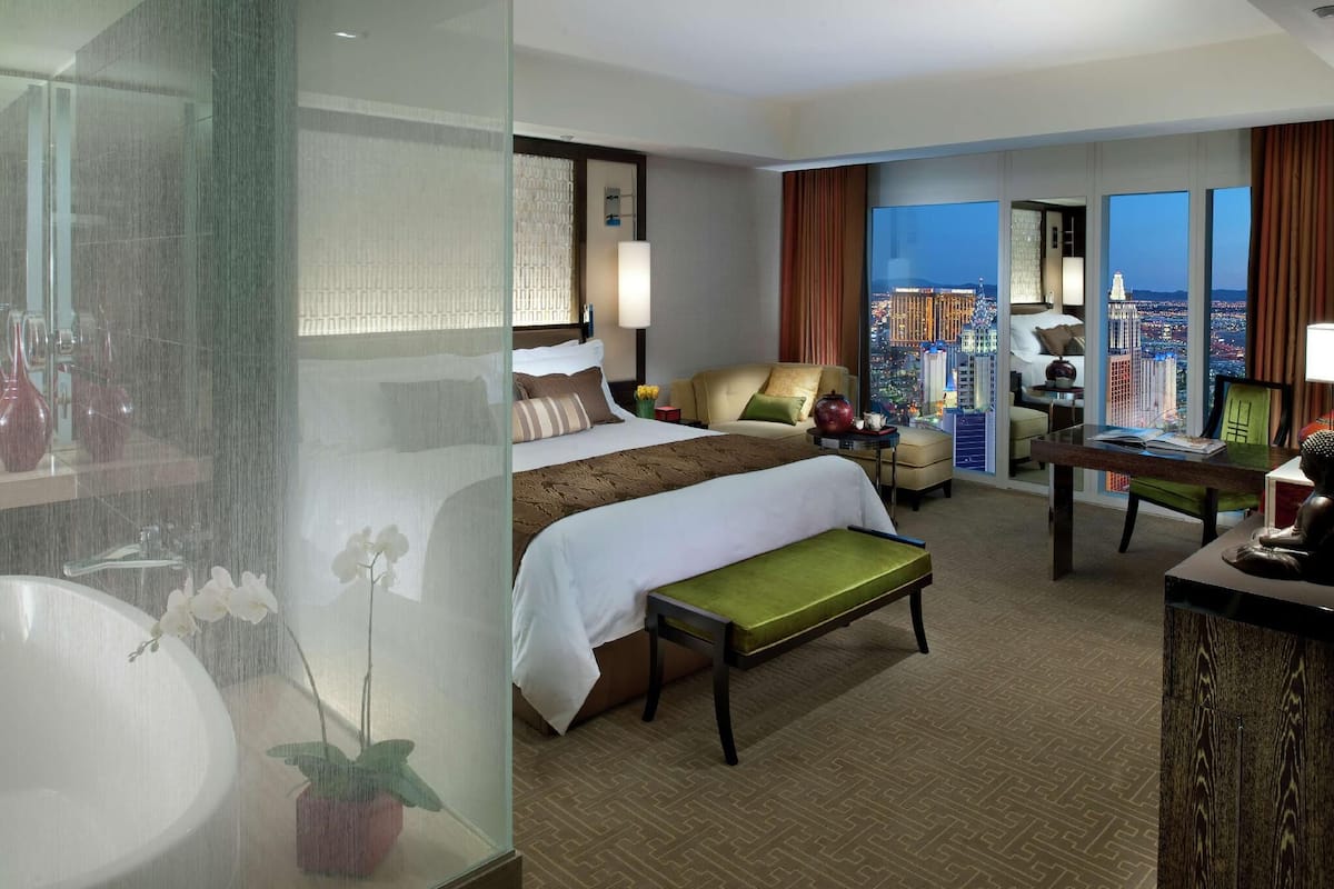 Draps en coton égyptien, literie de qualité, couette en duvet, minibar