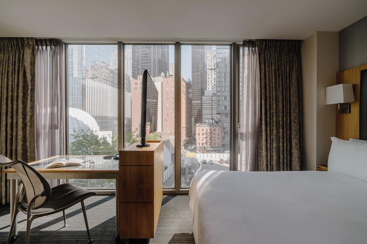Suite, Refrigerator & Microwave (One Room) | 1 bedroom, premium bedding, desk, laptop workspace