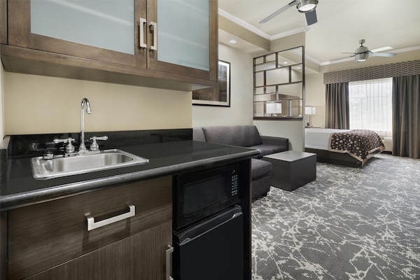 Premium bedding, pillow-top beds, in-room safe, desk