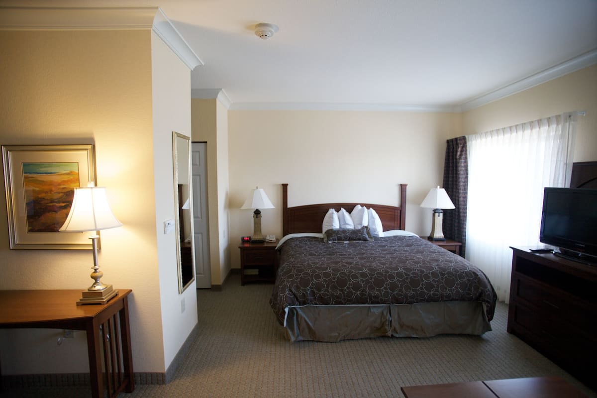 1 bedroom, in-room safe, desk, iron/ironing board