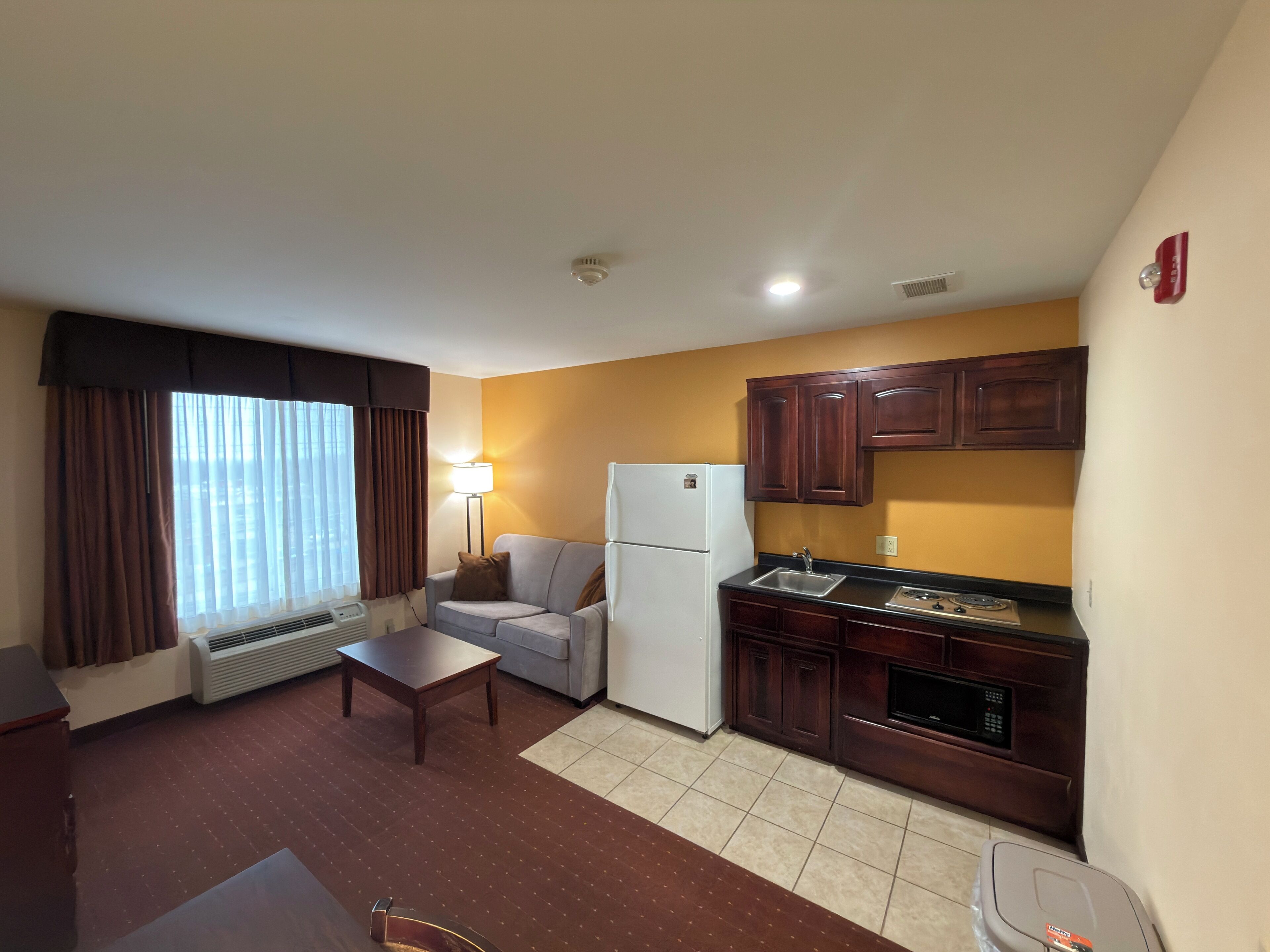 Suite, 2 Queen Beds, Kitchenette | Private kitchen | Fridge, microwave, coffee/tea maker