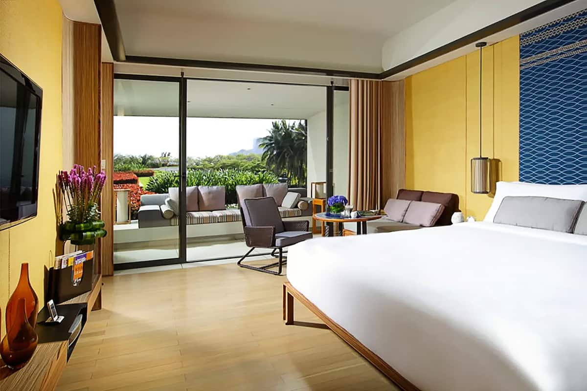 Minibar, in-room safe, desk, blackout drapes