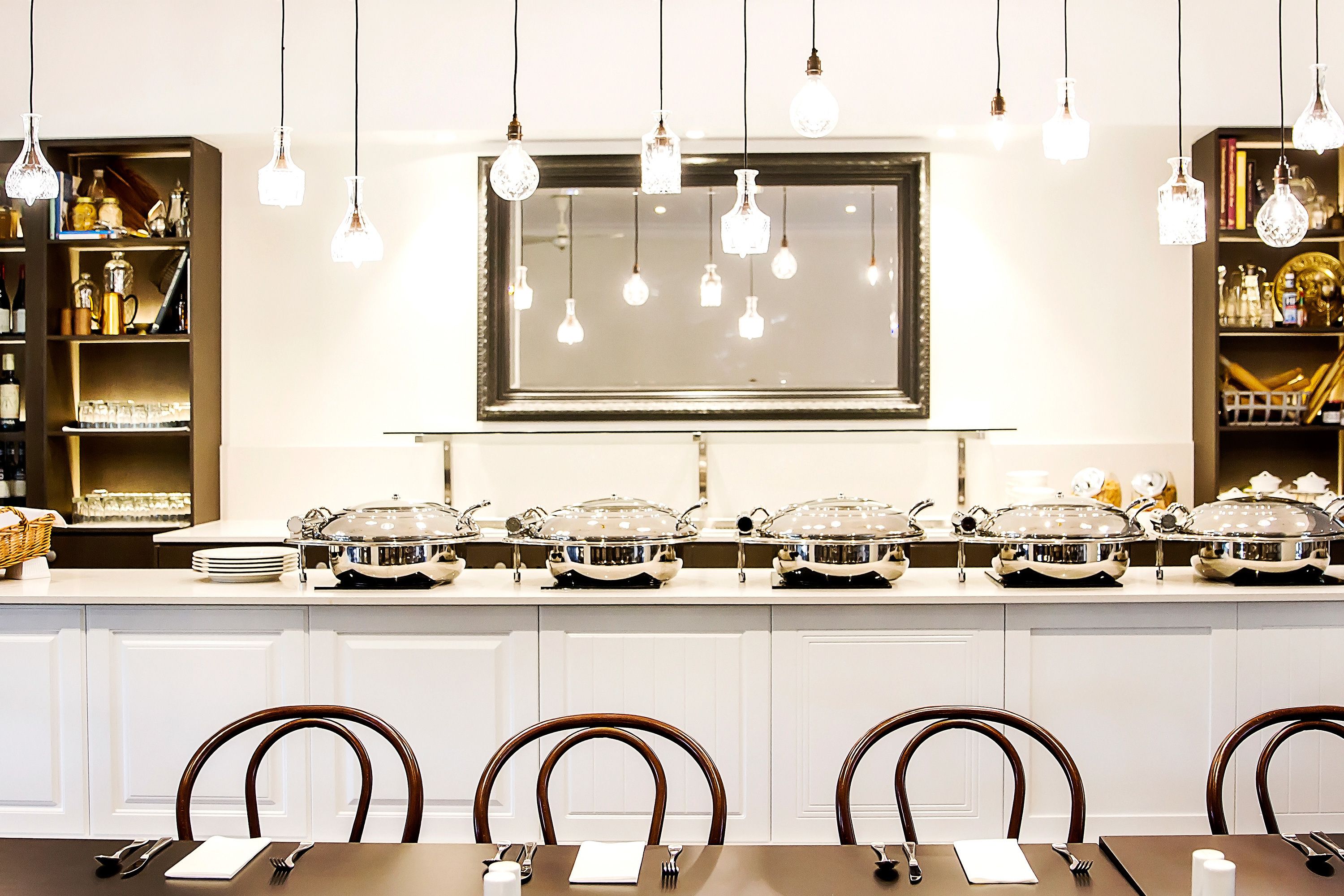 breakfast, lunch, dinner served; garden views