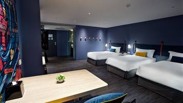 Deluxe-Dreibettzimmer, 3 Einzelbetten