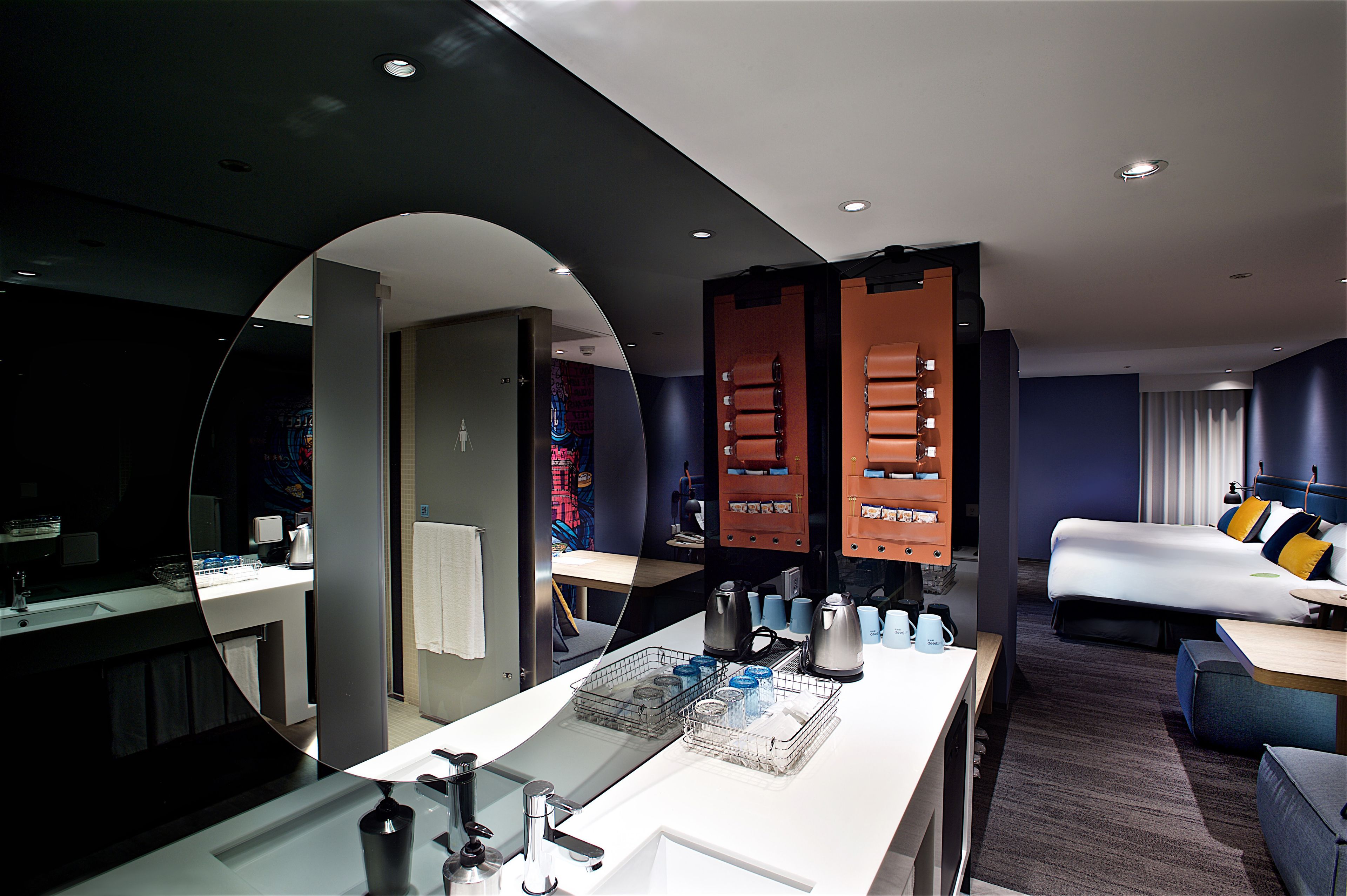 family room, 2 double beds | bathroom | shower, hair dryer, slippers, towels