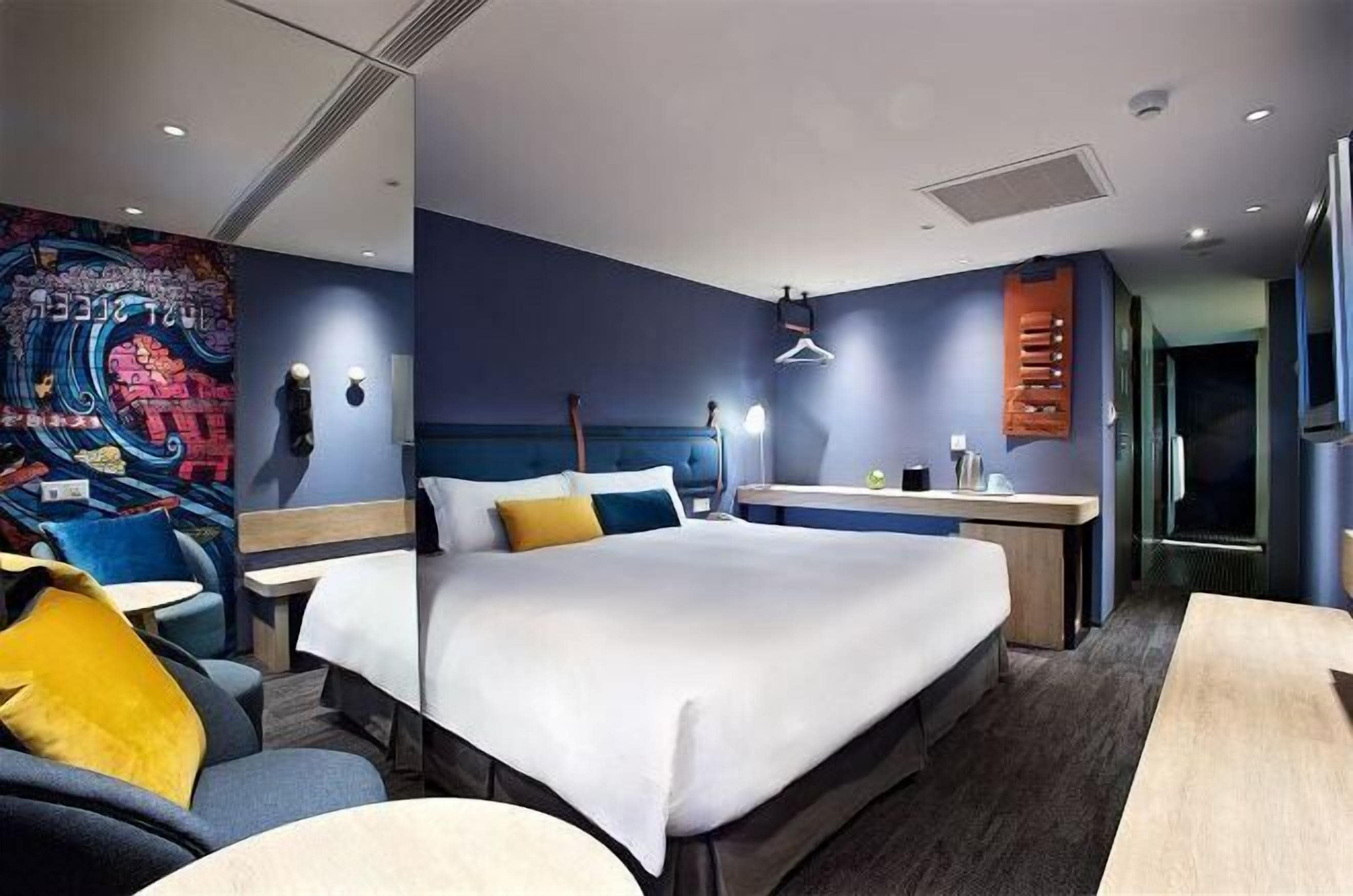 ตู้นิรภัยในห้องพัก, เปล/เตียงเด็กอ่อน (ฟรี), Wi-Fi ฟรี, ผ้าปูที่นอน