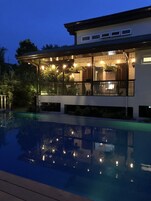 Front of property - evening/night