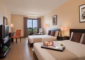 Ropa de cama de alta calidad, colchones con pillow-top y minibar 