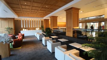 Sala de estar en el lobby