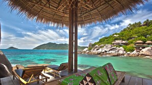 Terrace/patio - Charm Churee Village (Koh Tao)