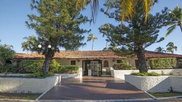 Entrada de la propiedad